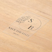 Elegant Business Celebration Invitation アクリル招待状 (レイダウン)