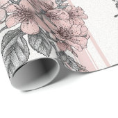 Elegant Butterfly Blossom (1) ラッピングペーパー (ロールコーナー)