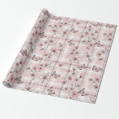Elegant Butterfly Blossom (2) ラッピングペーパー (アンロールド)