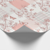 Elegant Butterfly Blossom (7) ラッピングペーパー (角)
