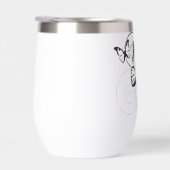 “Elegant Butterfly Water bottle** (右面)