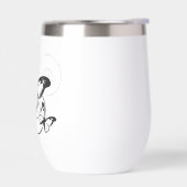 “Elegant Butterfly Water bottle** (左面)