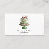 Elegant Cake Bakery  名刺 (正面)