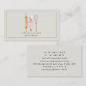 Elegant Cake Bakery 名刺 (正面/裏面)