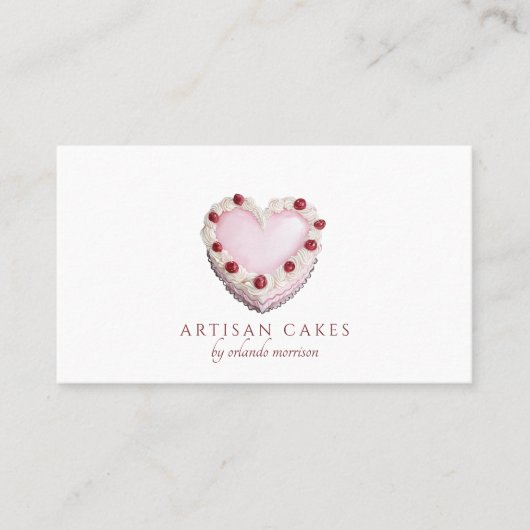 Elegant Cake Bakery  名刺 (正面)