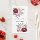 Elegant Calligraphy Peonies Funeral (インサイチュ)