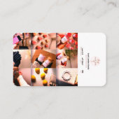 Elegant Candle Business Card | Soul Candles Studio コーリングカード (裏面)