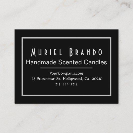 Elegant Candle Company V2 名刺 (正面)