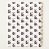 Elegant Capricor Zodiac Cat Planner Notebook プランナー手帳 (裏面)
