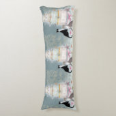 Elegant Cat Celebration Cake ボディピロー (正面縦)