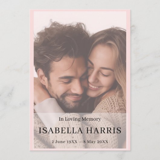 Elegant Celebration of Life Service Design プログラム (正面)