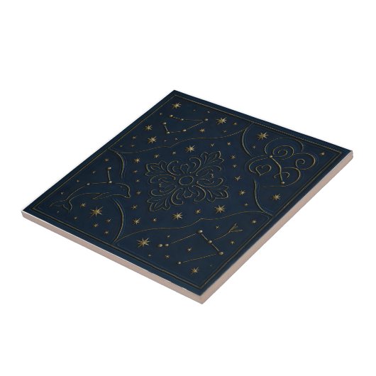 Elegant Celestial Ceramic Tile タイル (側面)