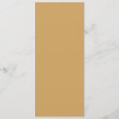 Elegant Charcoal Gold Menu メニュー (裏面)