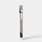 Elegant Charcoal & Pencil Girl Portrait Illustrati Case-Mate iPhoneケース (裏面 / 左)