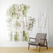 Elegant Chateau French Romance Bridal Shower  タペストリー (インサイチュ(横))