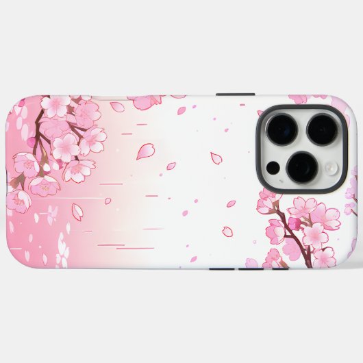 Elegant Cherry Blossom Case-Mate iPhoneケース (裏面 (横))