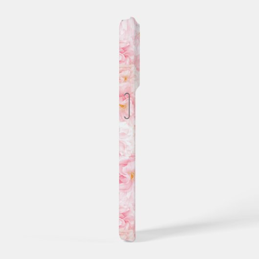 Elegant Cherry Blossom Pattern Design Sherpa Blank iPhoneケース (右側面)