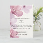 Elegant Cherry Blossom Save the Date セーブザデート (スタンド正面)