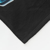 Elegant Chess Board King Sketll Game  フリースブランケット (角)