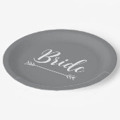 elegant chic BRIDE | ペーパープレート (アングル)