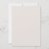 Elegant Chic Glitter & Neutral Event  招待状 (裏面)