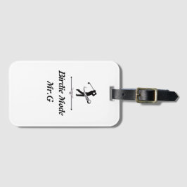 Elegant Chic Golf Luggage Tag gift 2026  ラゲッジタグ