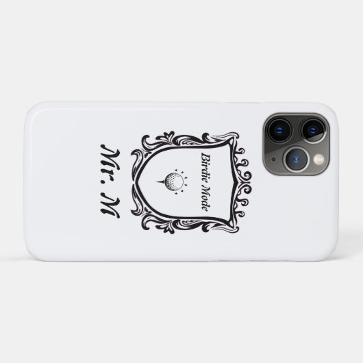 Elegant Chic Golf Mobile case gift 2026  Case-Mate iPhoneケース (裏面(横))