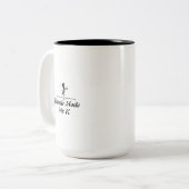Elegant Chic Golf Two-Tone Coffee Mug gift 2026 ツートーンマグカップ (正面左)