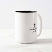 Elegant Chic Golf Two-Tone Coffee Mug gift 2026 ツートーンマグカップ (正面右)