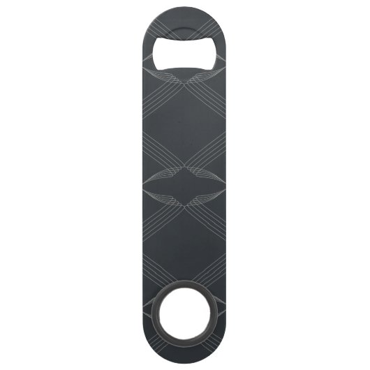 Elegant, chic, luxurious, simple line pattern スピード栓抜き (正面)