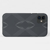 Elegant, chic, luxurious, simple line pattern Case-Mate iPhoneケース (裏面(横))