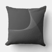 Elegant, chic, simple, modern graphic pattern art クッション (正面)