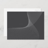 Elegant, chic, simple, modern graphic pattern art ポストカード (正面/裏面)
