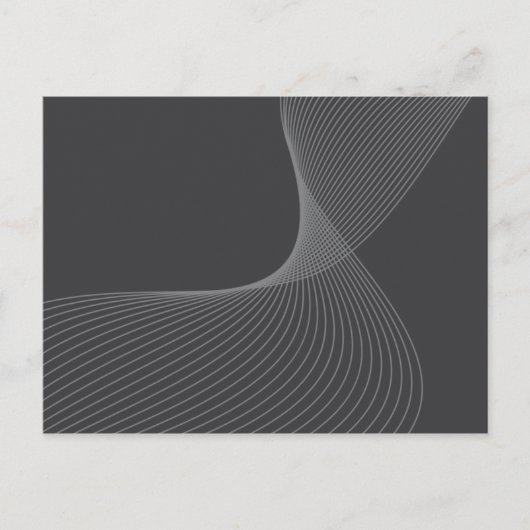 Elegant, chic, simple, modern graphic pattern art ポストカード (正面)