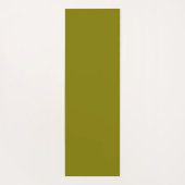 Elegant, Chic White Horses on Lucky Beige ヨガマット (裏面)