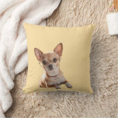 Elegant Chihuahua Pillow クッション (ブランケット)