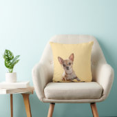 Elegant Chihuahua Pillow クッション (椅子)