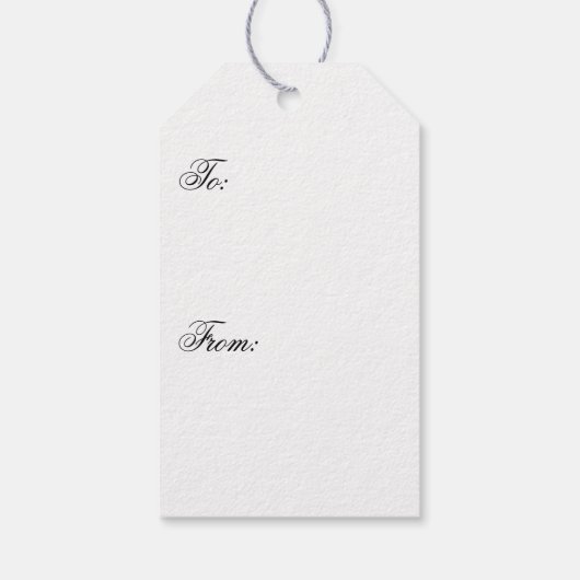 Elegant Chill ギフトタグ (裏面)