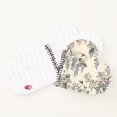 Elegant Chinoiserie Floral & Birds ノートブック (内部)