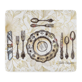 Elegant chopping board カッティングボード