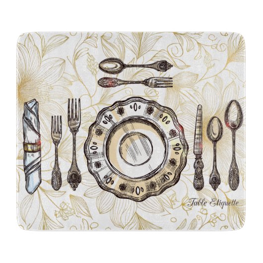 Elegant chopping board カッティングボード (正面)