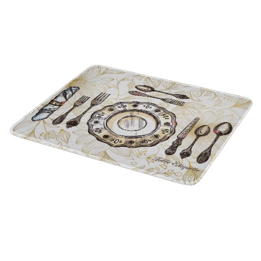 Elegant chopping board カッティングボード (角)