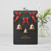 Elegant Christmas Bells Decor – シーズンカード (スタンド正面)