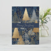 Elegant Christmas Business Corporate Holiday Card シーズンカード (スタンド正面)