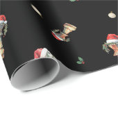 Elegant Christmas Chess Wrapping Paper Sheets ラッピングペーパー (ロールコーナー)