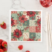 Elegant Christmas Floral Quilt Pattern  (インサイチュ)