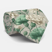 Elegant Christmas Gift For Dad Carnation ネクタイ (ロール)