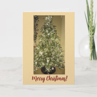 Elegant Christmas Greeting Card カード
