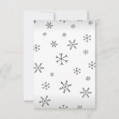 Elegant Christmas & Happy New Year Greeting Card (裏面)