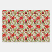 Elegant Christmas/Holiday ラッピングペーパーシート (正面3)